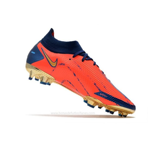 Nike Phantom GT Elite DF FG Naranja Azul Oro